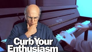 Curb your enthusiasm  Frolic  Piano Cover  Composed by Luciano Michelini [upl. by Leumek]