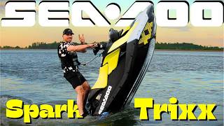 TRICKS on a SeaDoo TRIXX S1E42 [upl. by Ardnuaet205]