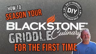 Blackstone Griddle Preparation  Seasoning for the first time [upl. by Fortunia339]