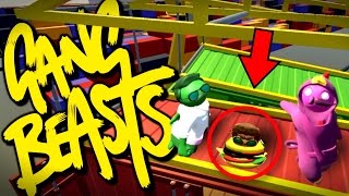 PERDENDO A CABEÇA 😂  Gang Beasts Online  Momentos Engraçados [upl. by Trub]