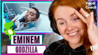 Vocal Coach Reacts to Eminem’s Godzilla ft Juice WRLD  RapidFire Vocal Analysis [upl. by Jet]