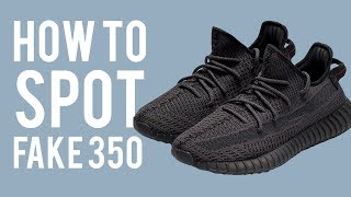 HOW TO SPOT FAKE YEEZY 350 V2S [upl. by Rosane]