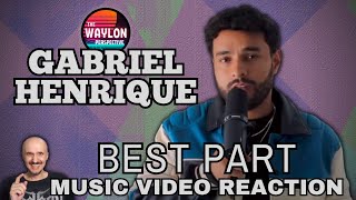 MY REACTION TO Gabriel Henrique  Best Part  Daniel Caesar Cover  Gabriel projects the BEST VIBES [upl. by Lennon]