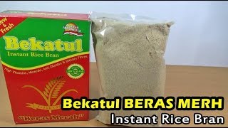 Bekatul Beras Merah Organik Review [upl. by Akciret168]