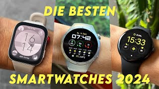 Die besten Smartwatches 2024 Unsere Favoriten in JEDER Preisklasse [upl. by Latea]