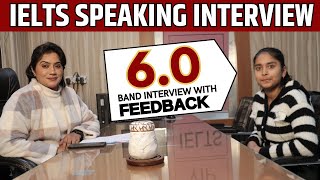 IELTS Speaking Interview 2024  Band 6 with Feedback  Full IELTS Speaking Test  Sapna Dhamija [upl. by Anglo]