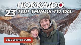 TOP 23 BEST THINGS to do in HOKKAIDO in 2024  Japan travel guide [upl. by Myke]