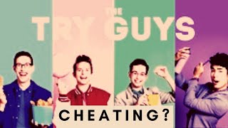 tryguys Breaking Up Over Cheating Hahaha WTF Is This [upl. by Twelve]