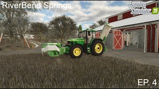 New Mower  Farming Simulator 25  Riverbend  Episode 4 [upl. by Priest]