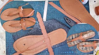 How to make female sandals [upl. by Attinahs]