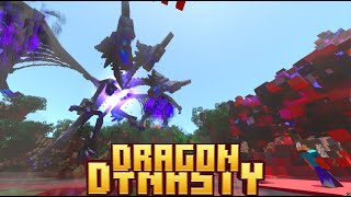 Minecraft Bedrock Latest progress of addon Dragons Dynasty [upl. by Bari]