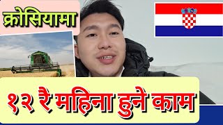 best job in croatia for nepali 2024  croatia new update 2024  about croatia  nepali in ccroatia [upl. by Lenna570]