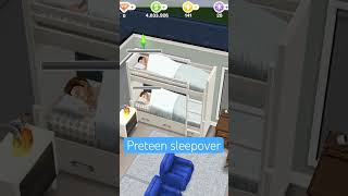 Sims FreePlay Cole and Daniel having a sleepover Sims FreePlay [upl. by Christoper]