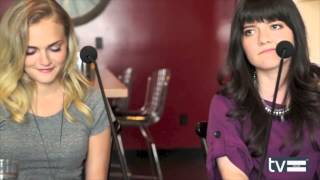 Hemlock Grove Sesaon 2 Interview Madeline Brewer amp Madeleine Martin [upl. by Devlen735]