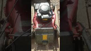 HONDA GV100 lawnmower engine running [upl. by Umeko]