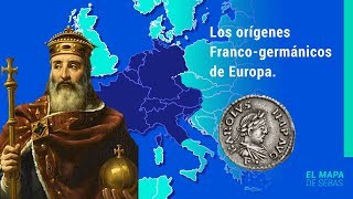 La HISTORIA del IMPERIO CAROLINGIO👑👑 y del Reino Franco en 9 MINUTOS  El Mapa de Sebas [upl. by Llemaj]