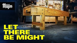 The Mighty Nicholson  How to build  woodworking workbench [upl. by Rosenwald534]