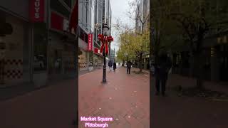 Market Square Pittsburgh pittsburgh visitpittsburgh ppg shortvideo [upl. by Roe381]