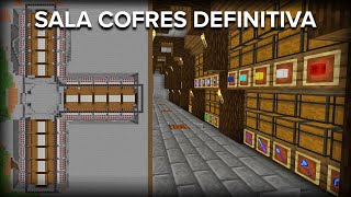 Minecraft Almacén con Sistema de Clasificación Automática  Hasta 2 Millones de Items [upl. by Mahmud807]