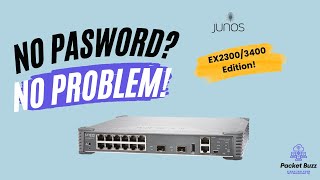 Juniper EX2300EX3400 Switch Password Reset [upl. by Airehtfele561]