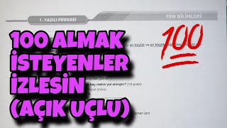 6Sınıf Fen Bilimleri 2Dönem 1Yazılı [upl. by Ashton]