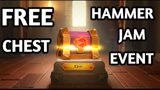 Free Legendary Chest hammer jam Event clashofclans cocupdates th17 th17coc coc cocfreechest [upl. by Chilson]