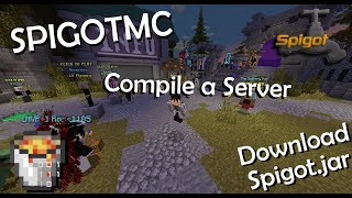 SpigotMC  How to Download a SpigotCraftBukkit Minecraft Server [upl. by Burkley]