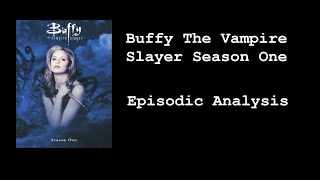 Buffy The Vampire Slayer Season One  Episodic Analysis [upl. by Gayla810]