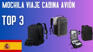 TOP 3  MEJORES MOCHILAS PARA VIAJE CABINA avión [upl. by Aderfla991]