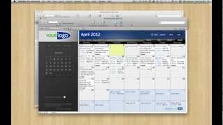 Free FileMaker 12 Calendar Template [upl. by Jerrilyn166]