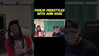 FOOLIO FREESTYLES WITH ADIN ROSS foolio adinross freestyle [upl. by Cathleen]