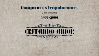 Fangoria  Gritando amor Lyric Video [upl. by Deb924]