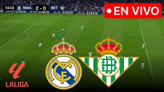 🔴 EN VIVO Real Madrid vs Real Betis  LaLiga 202425  Transmisión completa del partido [upl. by Alahcim]