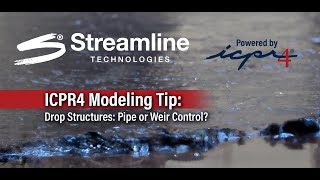 ICPR Modeling Tips ep11 Drop Structures Pipe or Weir Control [upl. by Ledeen]