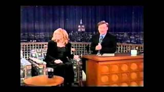 Carly Simon on Conan OBrien show 2004mov [upl. by Uohk]