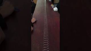 Slow motion  Longitudinal Wave GCSE Physics [upl. by Gaskin]