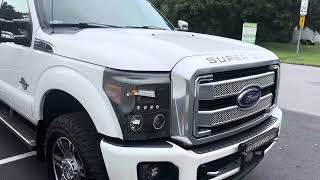 2013 f250 platinum [upl. by Araccat]