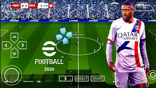 PES 2024 PPSSPP NEW KITS 😱😱😱 [upl. by Ajiram162]