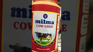 milma cow ghee [upl. by Dnomhcir874]