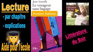 1  quotLe voyageur sans bagagesquot de Jean Anouilh  Tableau 1  livre audio [upl. by Switzer]