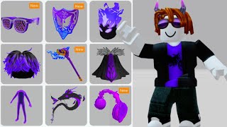 16 FREE PURPLE ITEMS ROBLOX 😱😳 2024 [upl. by Watters]