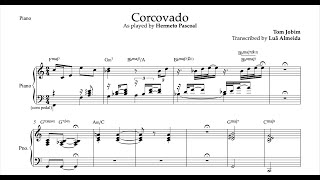 Corcovado  Hermeto Pascoal amp Elis Regina piano transcription [upl. by Lock]