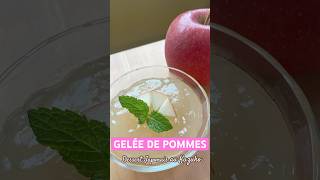 GELÉE DE POMMES  Dessert Japonais au Kuzuko 🍎  Recette Japonaise Végétale [upl. by Nnylkoorb]