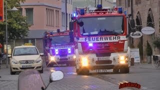 Feuerwehreinsatz in Nürnberger Innenstadt [upl. by Abroms]