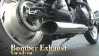 Triumph America Speedmaster Bomber Exhaust [upl. by Rafferty]