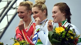 Junior Womens Individual Time Trial Highlights  2014 Road World Championships Ponferrada Spain [upl. by Hannie]