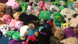 Minecraft Plush collection 2023 [upl. by Paynter]