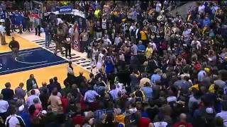 Golden state warriors  indiana pacers fight [upl. by Renwick568]