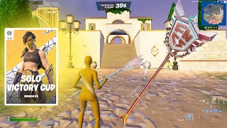 USING THE FNCS PICKAXE IN THE SOLO VICTORY CUP FNCS PICKAXE GAMEPLAY [upl. by Kristopher]