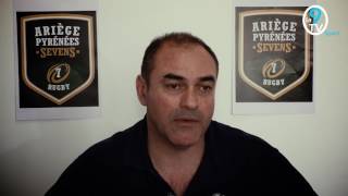 Exclusivité  Éric Ségura nous annonce la création dun club de Rugby à 7 en Ariège [upl. by Ahsirat461]